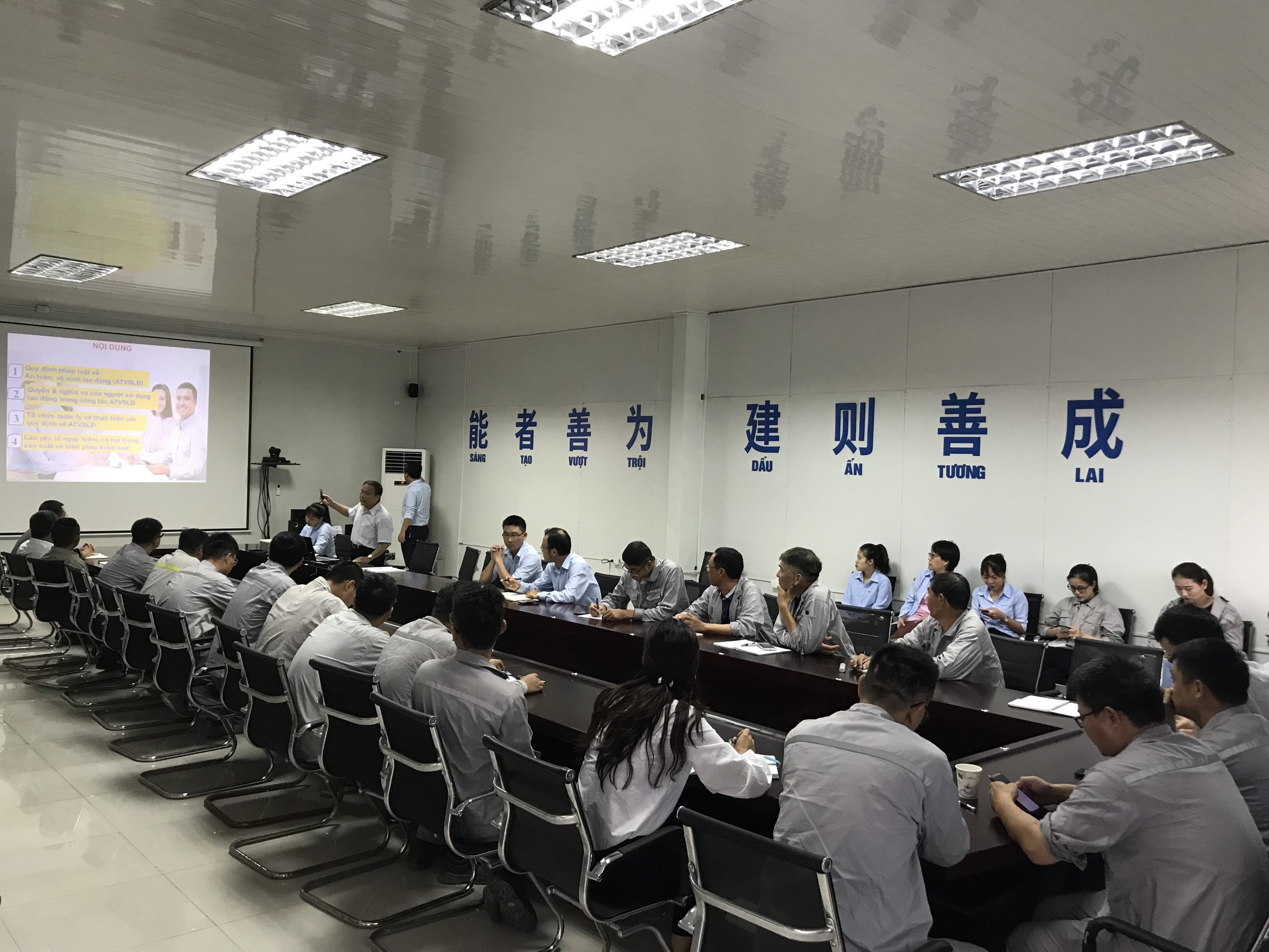 Huấn luyện an toàn, vệ sinh lao động tại Nhà máy Nhiệt điện Hải Dương năm 2019